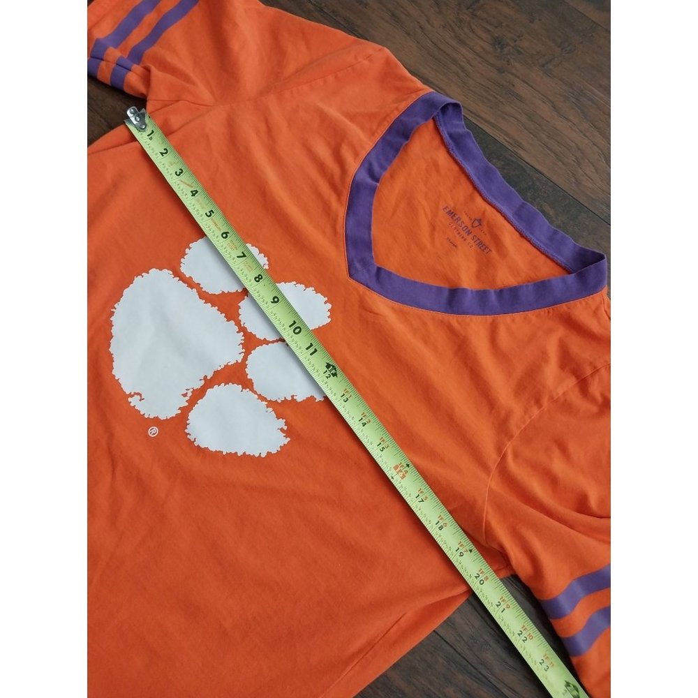 Clemson University Emerson Street Clothing Co Women's Pajama Sleep Shirt Sz XL - Picture 7 of 8